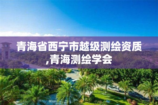 青海省西宁市越级测绘资质,青海测绘学会