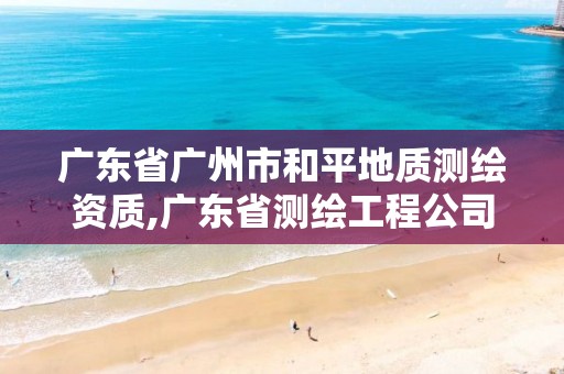 广东省广州市和平地质测绘资质,广东省测绘工程公司地理信息生产基地项目。