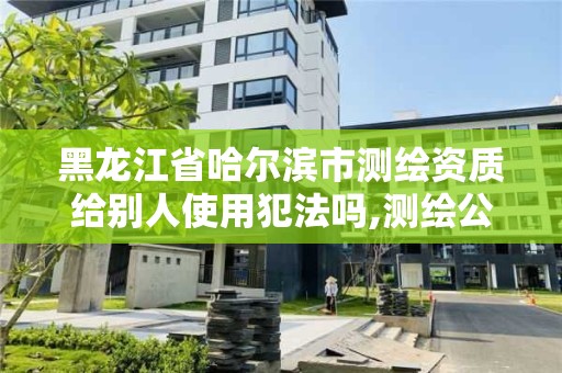 黑龙江省哈尔滨市测绘资质给别人使用犯法吗,测绘公司的资质可以给别人用吗。