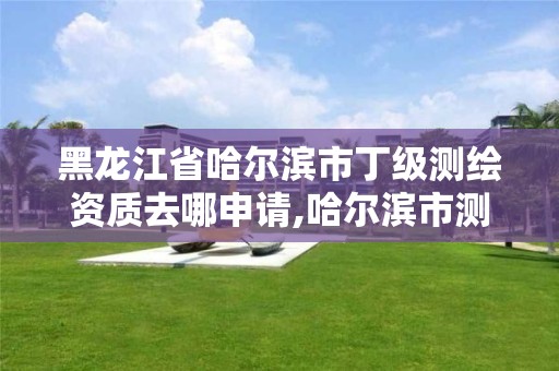 黑龙江省哈尔滨市丁级测绘资质去哪申请,哈尔滨市测绘院