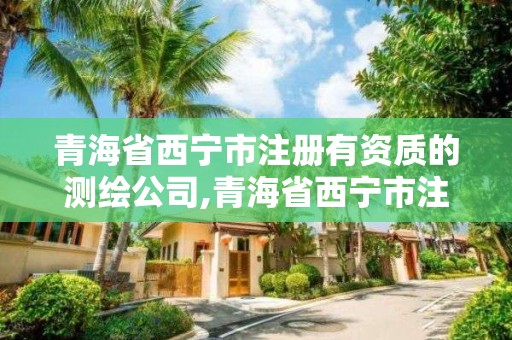 青海省西宁市注册有资质的测绘公司,青海省西宁市注册有资质的测绘公司有几家。