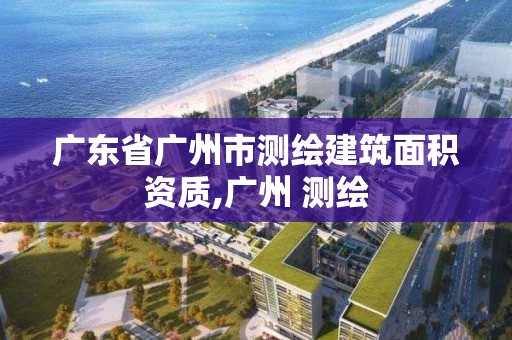 广东省广州市测绘建筑面积资质,广州 测绘