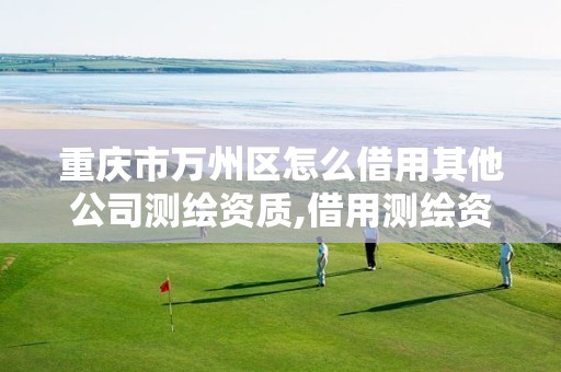 重庆市万州区怎么借用其他公司测绘资质,借用测绘资质违法