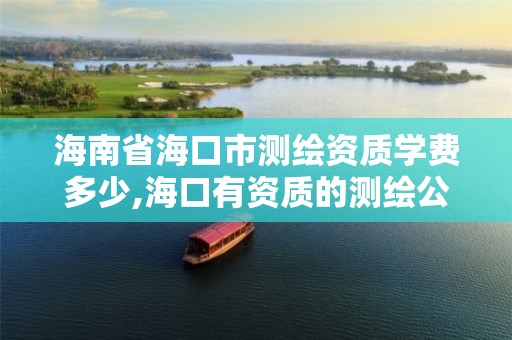 海南省海口市测绘资质学费多少,海口有资质的测绘公司