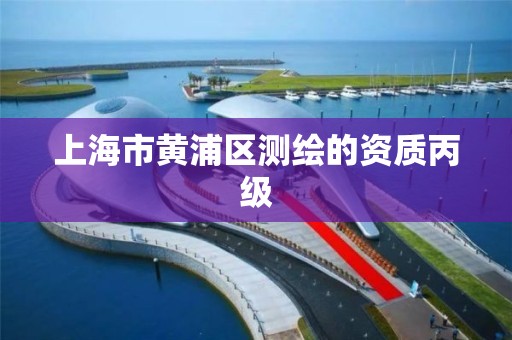 上海市黄浦区测绘的资质丙级