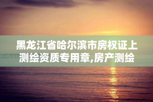 黑龙江省哈尔滨市房权证上测绘资质专用章,房产测绘资质管理。