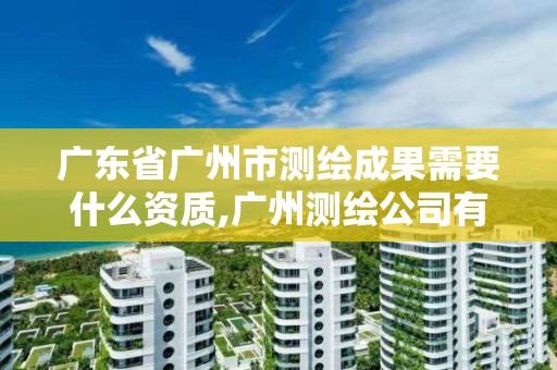 广东省广州市测绘成果需要什么资质,广州测绘公司有哪些