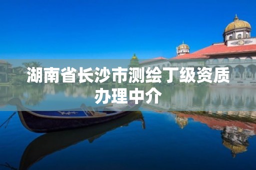 湖南省长沙市测绘丁级资质办理中介