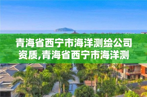 青海省西宁市海洋测绘公司资质,青海省西宁市海洋测绘公司资质证书查询