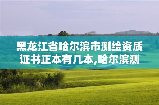 黑龙江省哈尔滨市测绘资质证书正本有几本,哈尔滨测绘院地址。