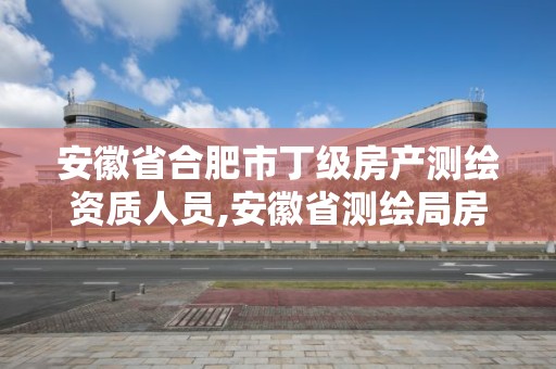 安徽省合肥市丁级房产测绘资质人员,安徽省测绘局房价。