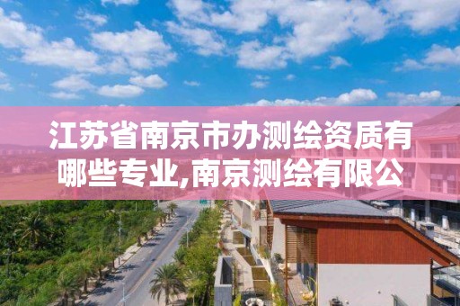 江苏省南京市办测绘资质有哪些专业,南京测绘有限公司