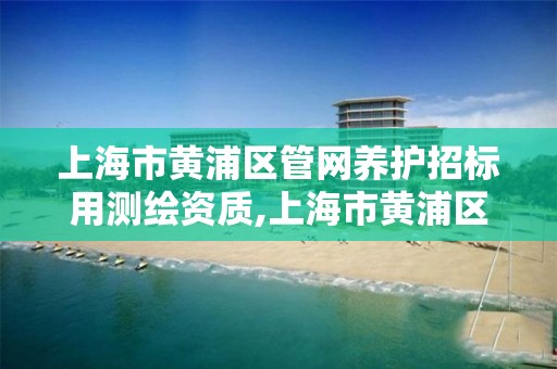 上海市黄浦区管网养护招标用测绘资质,上海市黄浦区测绘中心。