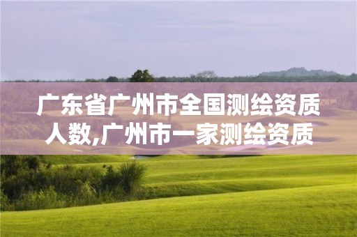 广东省广州市全国测绘资质人数,广州市一家测绘资质单位