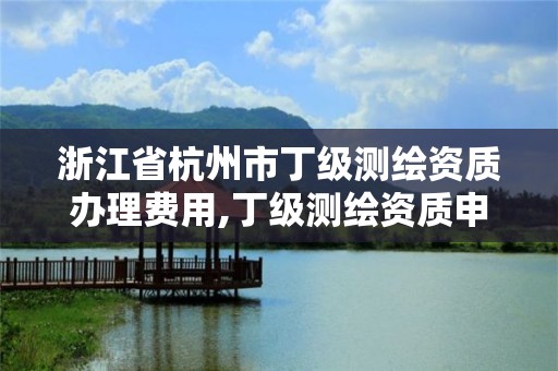 浙江省杭州市丁级测绘资质办理费用,丁级测绘资质申请需要什么仪器