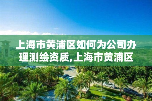 上海市黄浦区如何为公司办理测绘资质,上海市黄浦区测绘中心