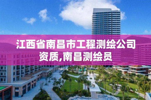 江西省南昌市工程测绘公司资质,南昌测绘员