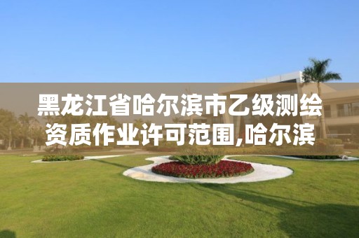 黑龙江省哈尔滨市乙级测绘资质作业许可范围,哈尔滨测绘内业招聘信息