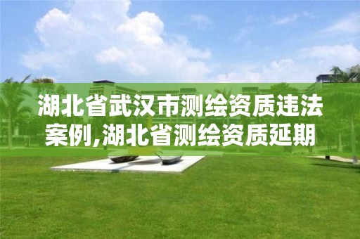 湖北省武汉市测绘资质违法案例,湖北省测绘资质延期公告