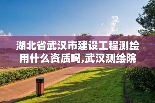 湖北省武汉市建设工程测绘用什么资质吗,武汉测绘院是什么级别。