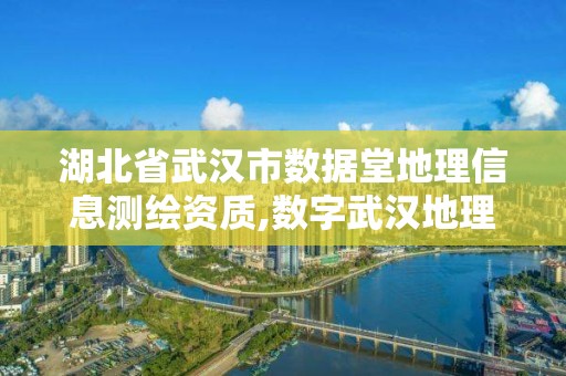 湖北省武汉市数据堂地理信息测绘资质,数字武汉地理信息网。