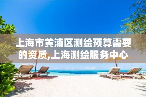 上海市黄浦区测绘预算需要的资质,上海测绘服务中心