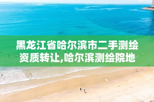 黑龙江省哈尔滨市二手测绘资质转让,哈尔滨测绘院地址