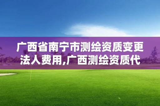 广西省南宁市测绘资质变更法人费用,广西测绘资质代办