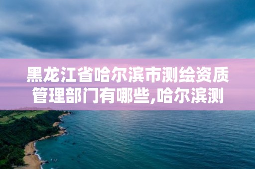 黑龙江省哈尔滨市测绘资质管理部门有哪些,哈尔滨测绘局幼儿园是民办还是公办。