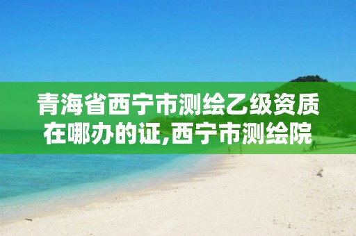 青海省西宁市测绘乙级资质在哪办的证,西宁市测绘院改企业。