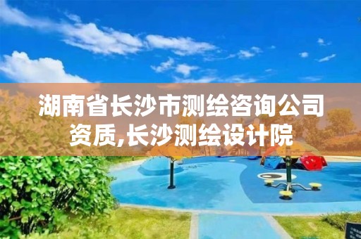 湖南省长沙市测绘咨询公司资质,长沙测绘设计院