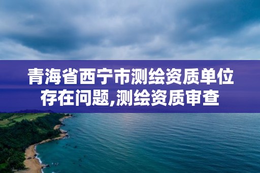 青海省西宁市测绘资质单位存在问题,测绘资质审查