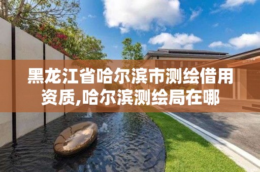 黑龙江省哈尔滨市测绘借用资质,哈尔滨测绘局在哪