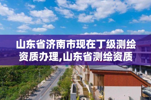 山东省济南市现在丁级测绘资质办理,山东省测绘资质专用章 丁级