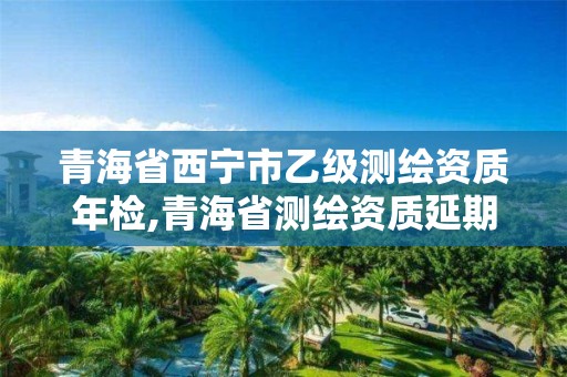 青海省西宁市乙级测绘资质年检,青海省测绘资质延期公告