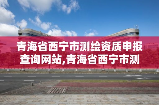 青海省西宁市测绘资质申报查询网站,青海省西宁市测绘资质申报查询网站官网