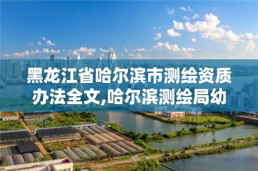 黑龙江省哈尔滨市测绘资质办法全文,哈尔滨测绘局幼儿园是民办还是公办