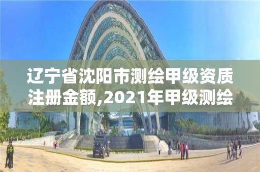 辽宁省沈阳市测绘甲级资质注册金额,2021年甲级测绘资质