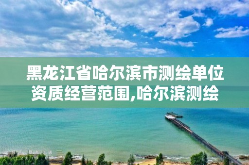 黑龙江省哈尔滨市测绘单位资质经营范围,哈尔滨测绘局属于什么单位。