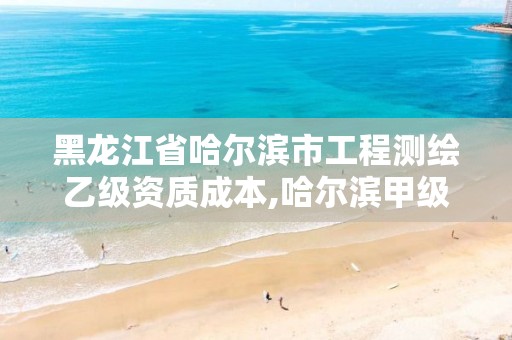 黑龙江省哈尔滨市工程测绘乙级资质成本,哈尔滨甲级测绘公司