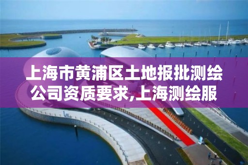 上海市黄浦区土地报批测绘公司资质要求,上海测绘服务中心。