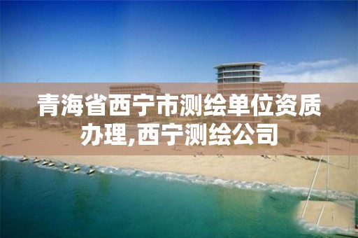 青海省西宁市测绘单位资质办理,西宁测绘公司