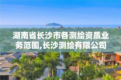 湖南省长沙市各测绘资质业务范围,长沙测绘有限公司联系电话