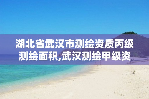 湖北省武汉市测绘资质丙级测绘面积,武汉测绘甲级资质公司