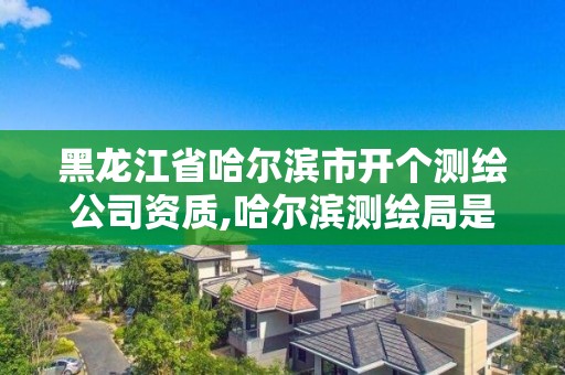 黑龙江省哈尔滨市开个测绘公司资质,哈尔滨测绘局是干什么的