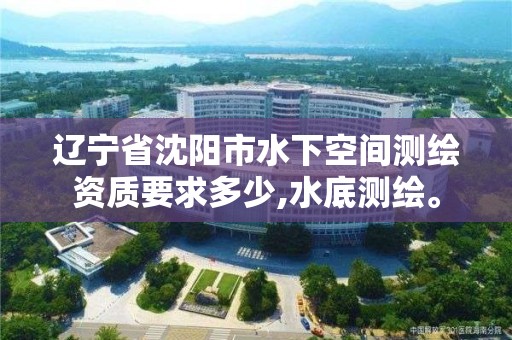 辽宁省沈阳市水下空间测绘资质要求多少,水底测绘。