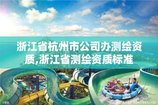 浙江省杭州市公司办测绘资质,浙江省测绘资质标准