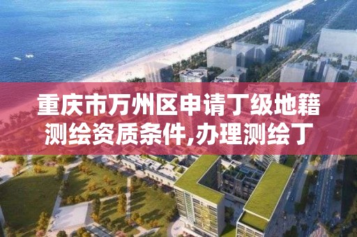 重庆市万州区申请丁级地籍测绘资质条件,办理测绘丁级资质需要什么条件。