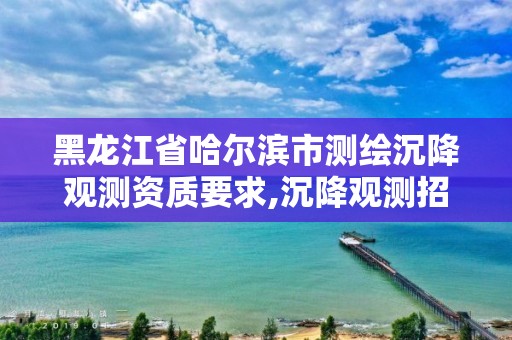 黑龙江省哈尔滨市测绘沉降观测资质要求,沉降观测招标