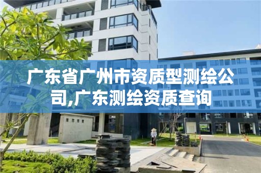 广东省广州市资质型测绘公司,广东测绘资质查询